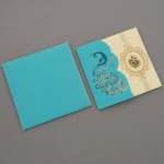 MFI-Exquisite Peacock Invitation Card 18538