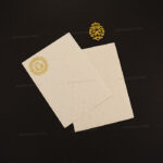 AI-Damask Design Invitation Card 23545