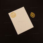 II-Damask Design Invitation Card 23545