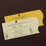 HWC-Exclusive Pocket Wedding Invitation 4091