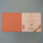 TCI-Custom Velvet Janeu Invitation 8822