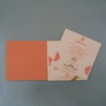 TCI-Custom Velvet Janeu Invitation 8822