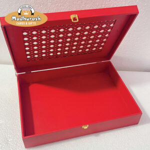 DFB-MHM-Elegant Vibrant Red MDF Gift Box 120