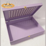 DG-MHM-Elegant Purple MDF Wooden Gift Box 121