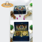 DG-MHM-Elegant Blue MDF Dry Fruit Box 122