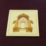 HBC-Royal Mandap Box Wedding Invite 24012