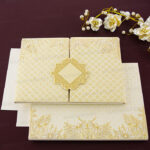 HBC-Grand Floral Box Wedding Card 24013