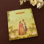 HWC-Elegant Embossed Wedding Card 24026