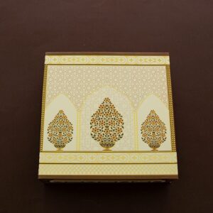 High-Class Floral Wedding Box Invite 24005