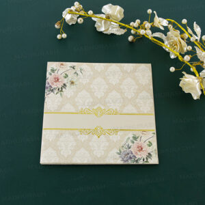 Opulent Floral Wedding Invitation 24075