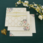 DWC-Opulent Floral Wedding Invitation 24075