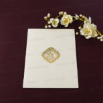 HWC-Pristine Embossed Wedding Invitation 24079