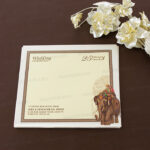 HWC-Impeccable Matte Wedding Invitation 24084