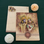 HWC-Flawless Radha Krishna Wedding Invite 24091