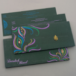 HWC-Exclusive Hindu Padded Wedding Invite 7029G