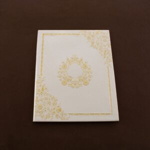 HBC-Graceful Metallic Wedding Invite 24014