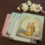 HBC-Exquisite Hardbound Wedding Invite 24021