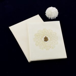 Opulent Hardbound Wedding Invite 24032