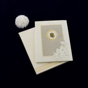 Graceful Padded Wedding Invite 24034