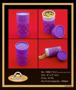 Exclusive Sturdy Paper Tube Container 7112