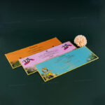 LWC-Divine Radha Krishna Wedding Box Card 8005