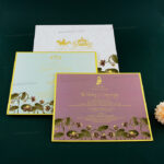 LWC-Luxury MDF Wedding Box Invite 8007