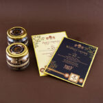 LWC-Splendid Royal Wedding Box Invite 8009