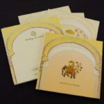 FMC-Luxurious Royal Wedding Card 2255