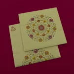 FMC-Magnificent Floral Wedding Invite 6544