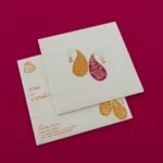 FMC-Exquisite Paisley Wedding Card 6559