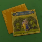 FMC-Divine Radha Krishna Wedding Invite 6566