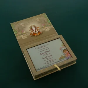 LWC-Lavish Wedding Box Invitation 551