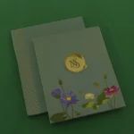 FMC-Vibrant Floral Wedding Invitation 409