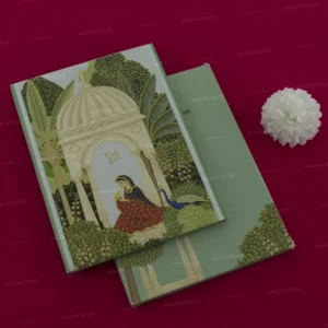 FMC-Graceful Hardbound Wedding Card 413