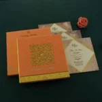 FMC-MMC-Stunning Laser Cut Wedding Card 424