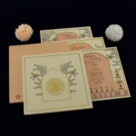 FMC-MMC-Dazzling Floral Wedding Invitation 426