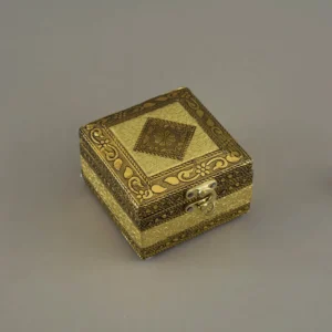 Exclusive Oxidized Golden Jewellery Box 2050