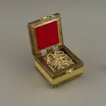 WG-MOH-Exclusive Oxidized Golden Jewellery Box 2050