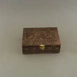 WG-MOH-Royal Elephant Oxidized Jewellery Box 2091