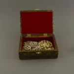 WG-MOH-Deluxe Oxidised Floral Jewellery Box 2092