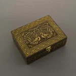 WG-MOH-Vintage Peacock Jewellery Box 2094