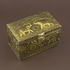 Premium Golden Oxidized Dry Fruit Box 2150