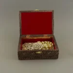 WG-MOH-Exquisite Oxidized Radha Krishna Jewellery Box 2098