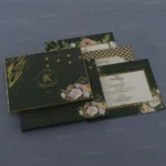 FMC-MMC-Premium Floral Hardbound Wedding Invite 427