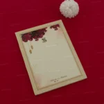 FMC-MMC-Charming Floral Lantern Wedding Card 441