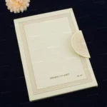 FMC-MMC-Exquisite Padded Wedding Card 445