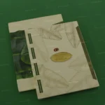 FMC-MMC-Superb Banana Leaf Wedding Card 447