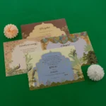 FMC-MMC-Enchanting Floral Wedding Card 467