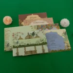 FMC-MMC-Enchanting Floral Wedding Card 467