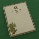 FMC-MMC-Prestigious Hardbound Wedding Card 487